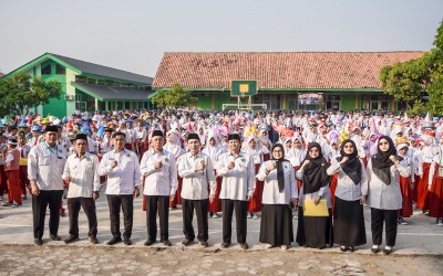 Bukan Ajang Perploncoan, MATAMUDA Ajak Murid Kenal Lingkungan Dan Tata Tertib Madrasah.